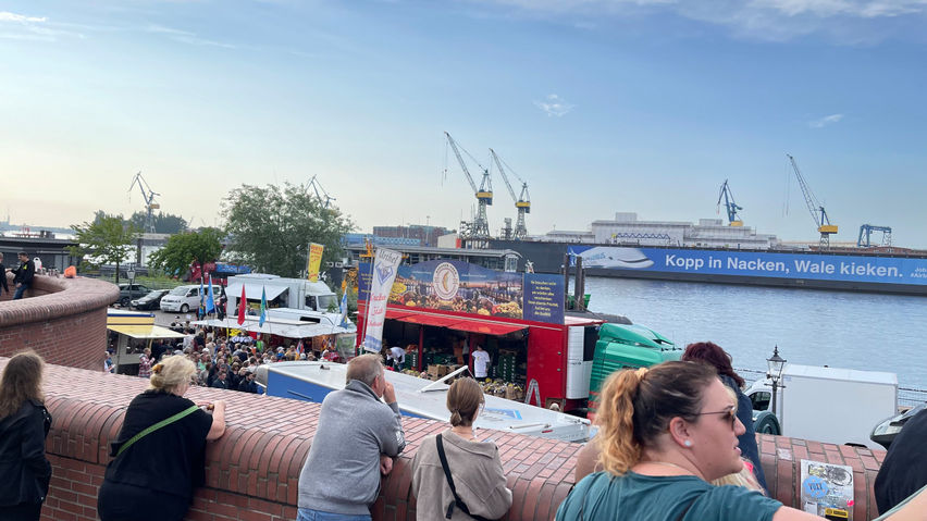 Sam and Marcus Hamburg Harbor Fish Market Adventure Germany - VR Travel