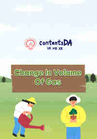 Change In Volume Of Gas - ContentsDa Science Experiment