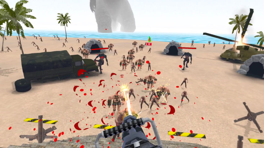 Zombie Malibu Sunshine - Drive Shooter