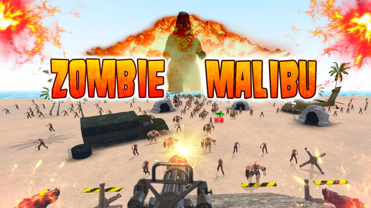 Zombie Malibu Sunshine - Drive Shooter