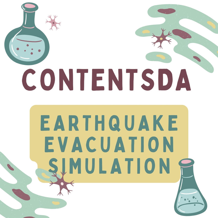 Earthquake Evacuation Simulation - Contentsda