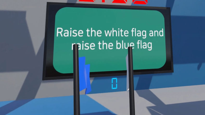 Flag up&down