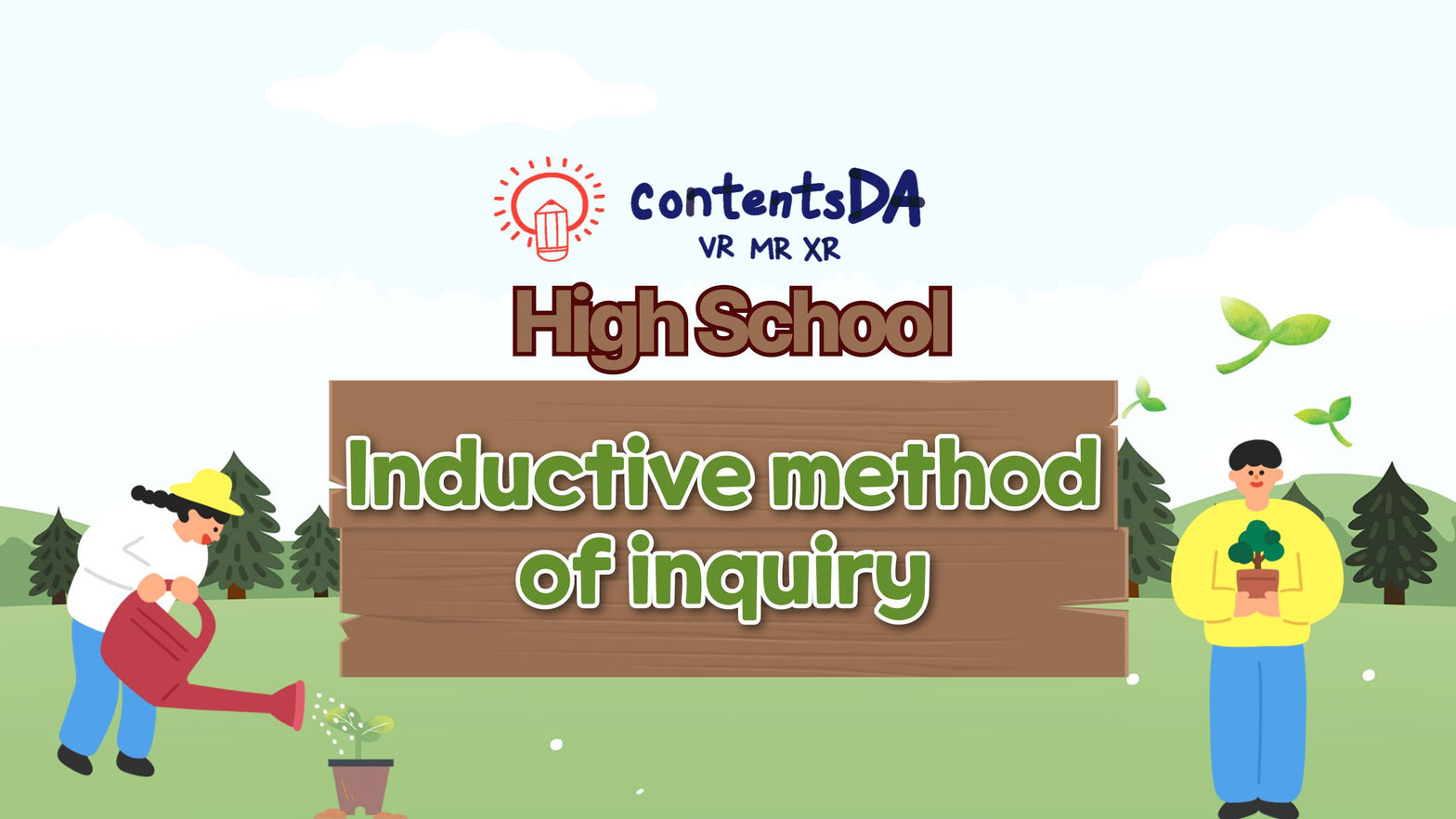 High school - inductive method of inquiry