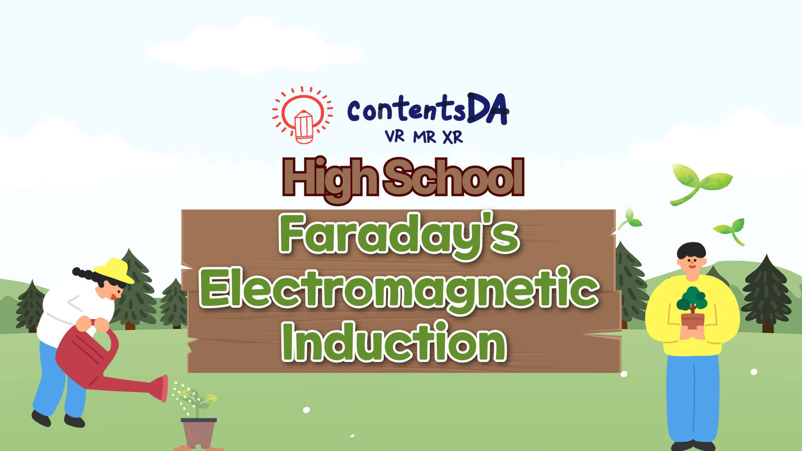 High school - Faraday's Electromagnetic Induction Experiment