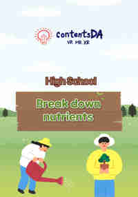 High school - break down nutrients