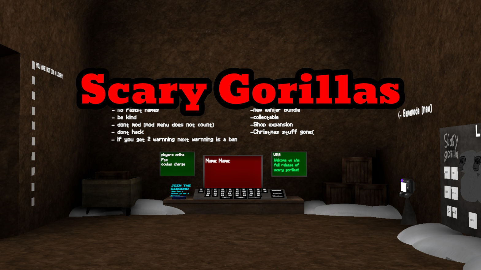 Scary Gorillas (No more updates)