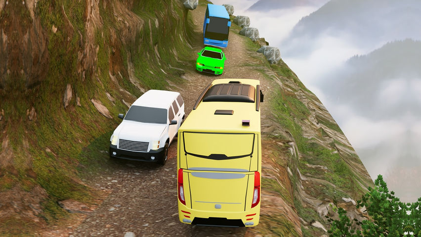 Offroad Bus Driving: Realistic Simulator