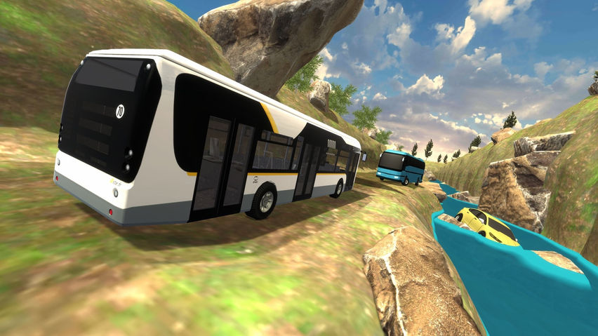 Offroad Bus Driving: Realistic Simulator