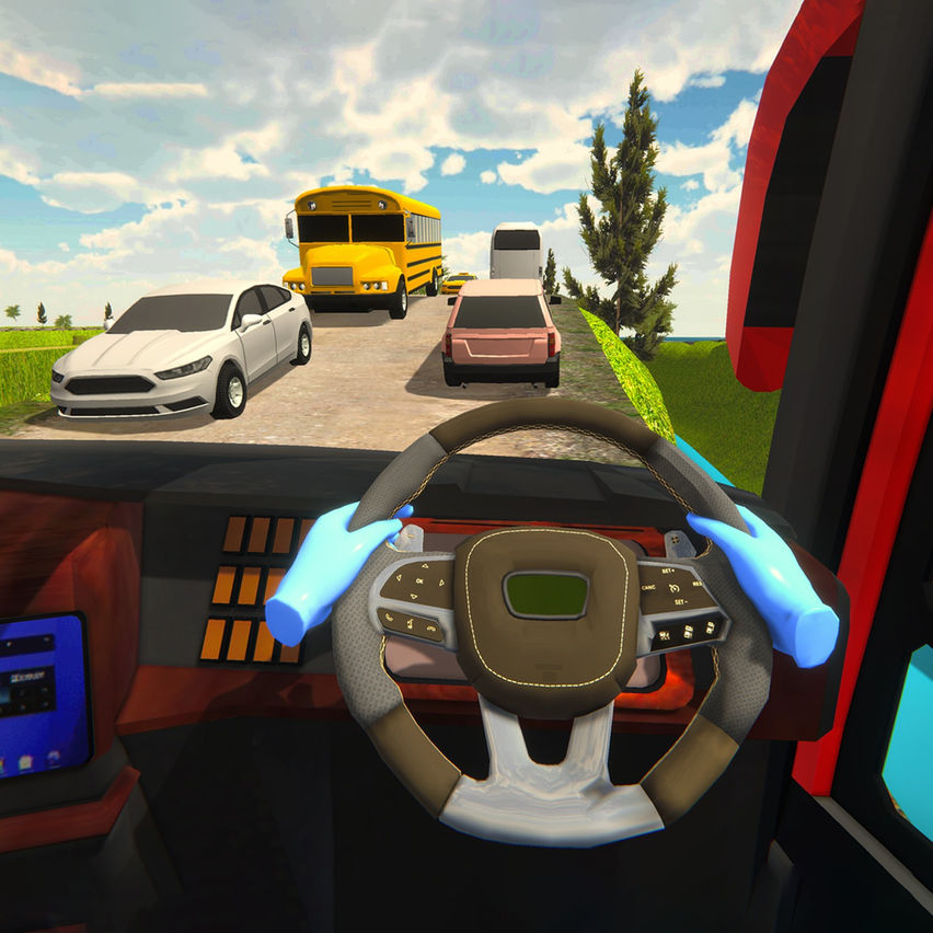 Offroad Bus Driving: Realistic Simulator