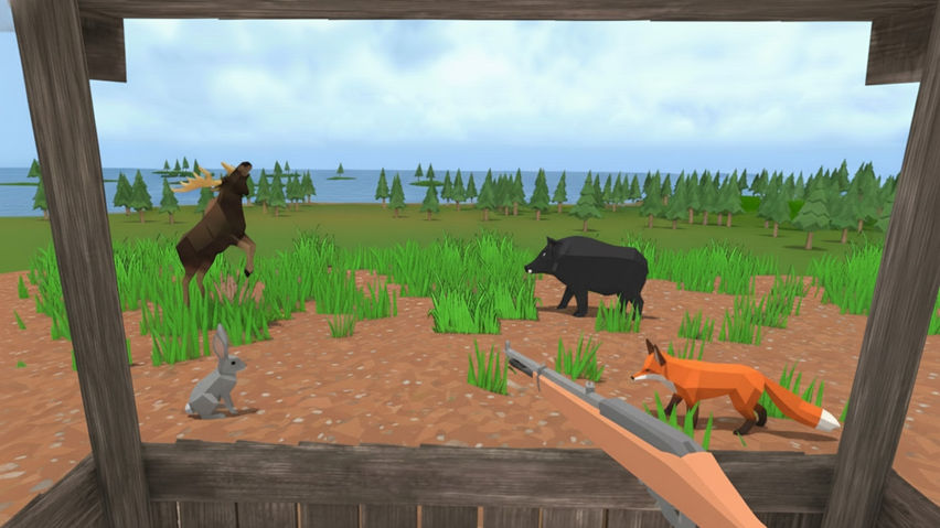 Hunting game ONLINE: Hunter. MULTIPLAYER
