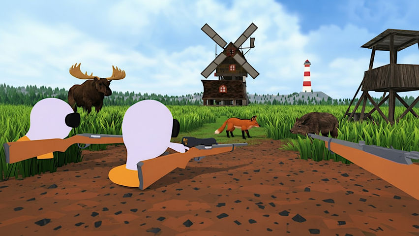 Hunting game ONLINE: Hunter. MULTIPLAYER