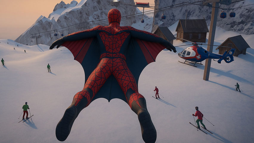 Wing Suit Flying Base Jump Game
