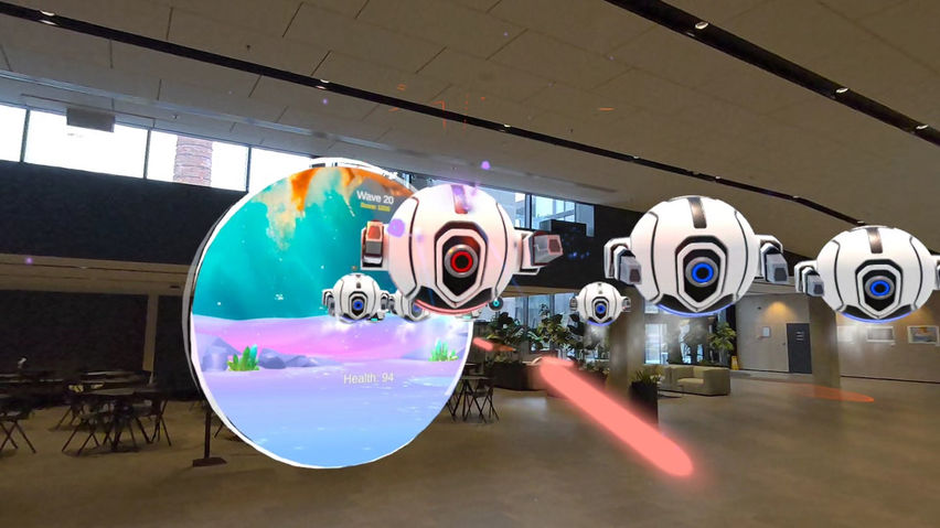 Portal Invaders: Mixed Reality Shooter