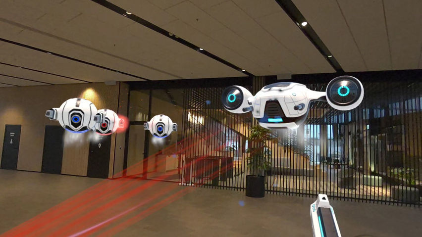 Portal Invaders: Mixed Reality Shooter