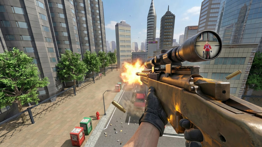 Sniper Shadow Strike: VR Shooting Game