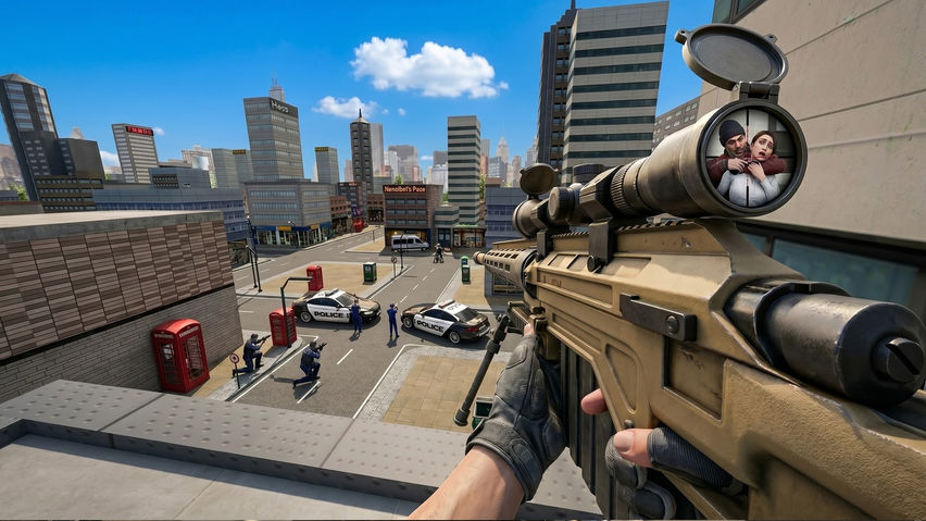 Sniper Shadow Strike: VR Shooting Game