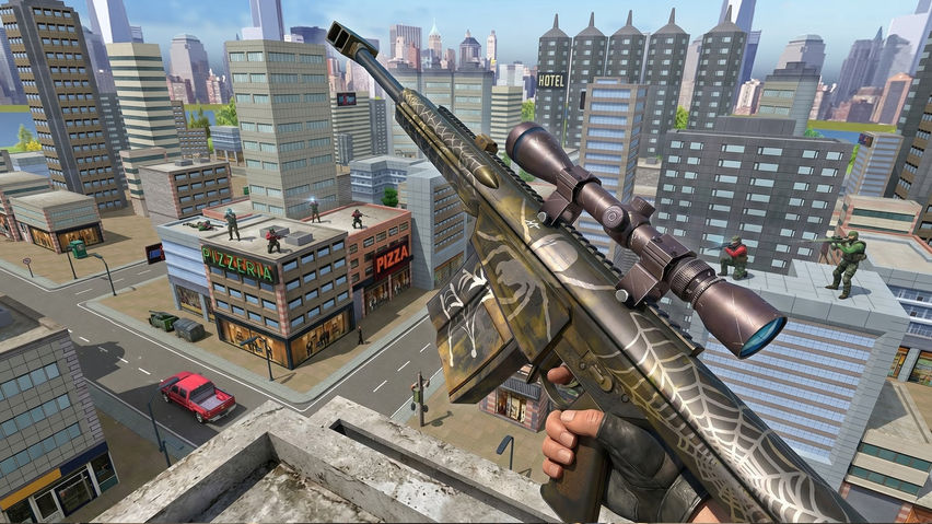 Sniper Shadow Strike: VR Shooting Game