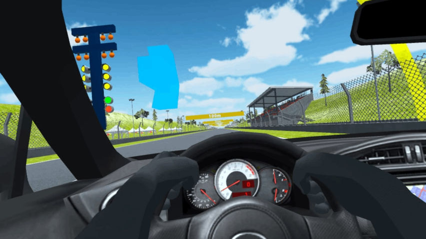 Racing Ferocity: Intense Car Racing Game