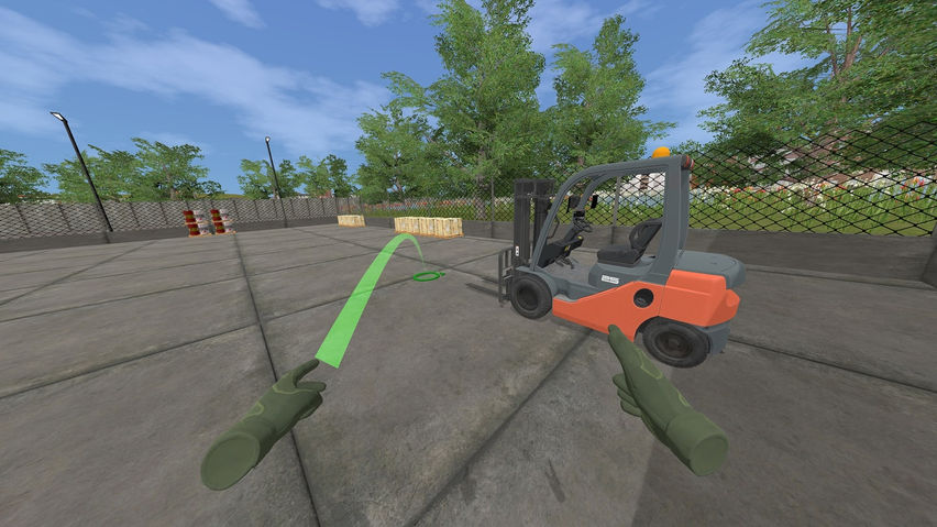 Forklift Driving Simulator VR