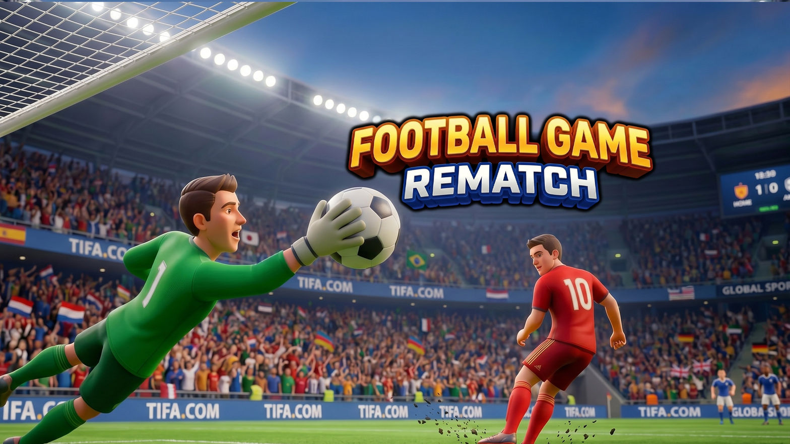 Soccer Football Game : Rematch