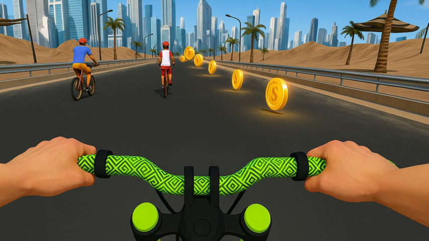 BMX Clash: Bicycle Racing Arena