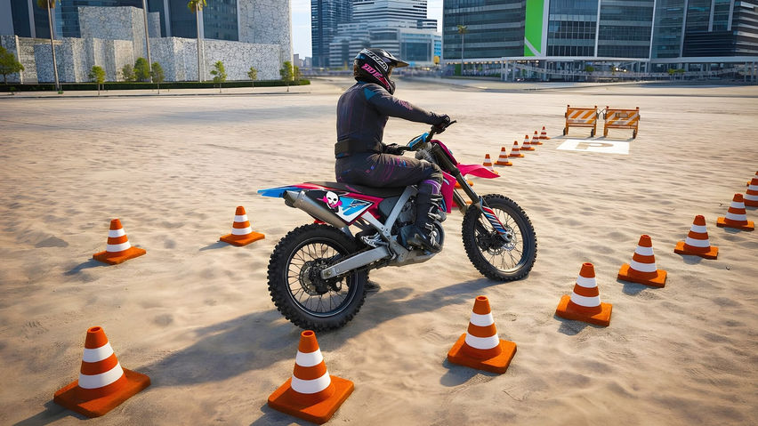 Bike Parking Rider 3D Game