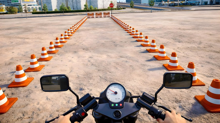 Bike Parking Rider 3D Game