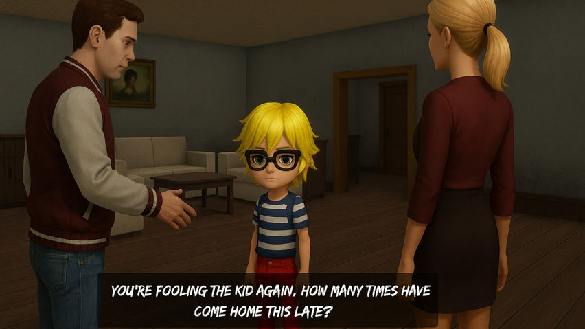 Scary Dad: Escape Horror House