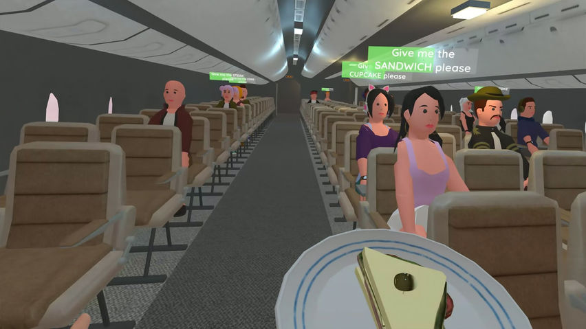 Cabin Crew VR-Flight Attendant Simulator
