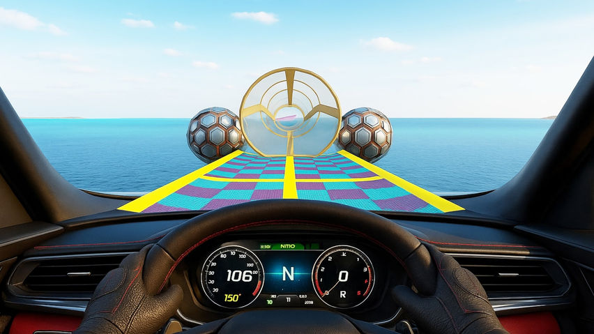 Mega Ramp Car Game : Car Stunts