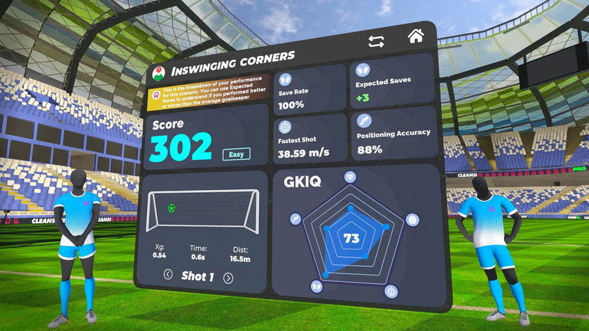 CleanSheet Pro - Goalkeeper Training