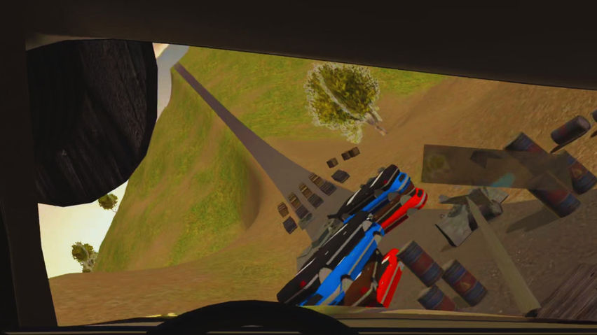 Car Jump VR-Ramp stunt