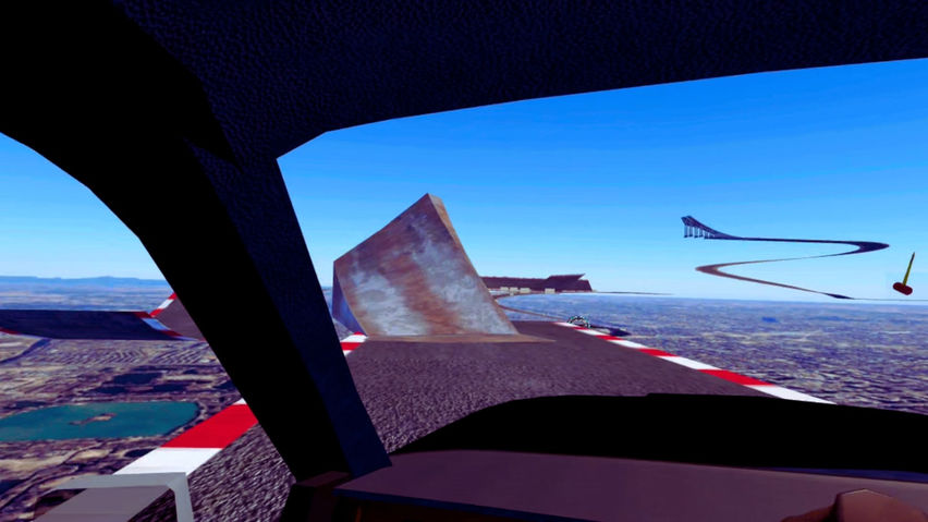 Car Jump VR-Ramp stunt