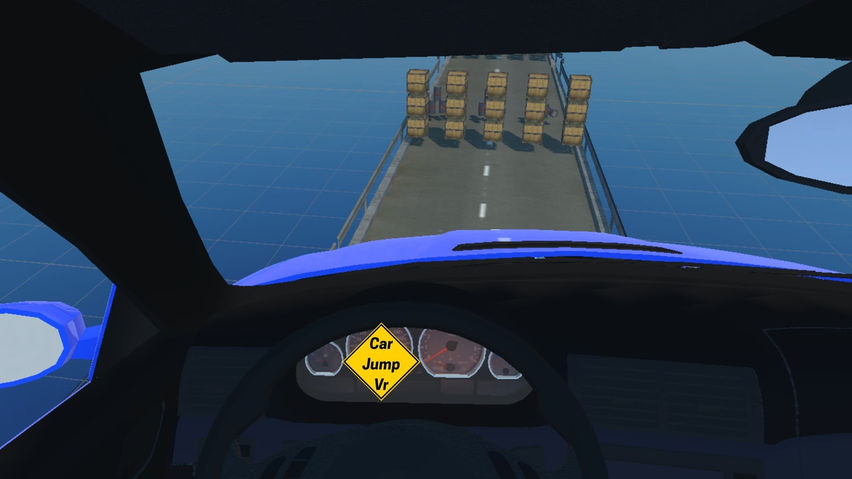 Car Jump VR-Ramp stunt