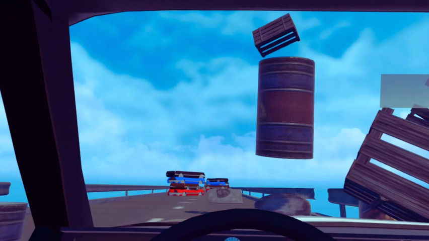 Car Jump VR-Ramp stunt