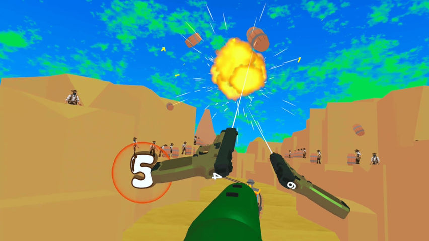 Barrel Beats: VR Rhythm Shooter