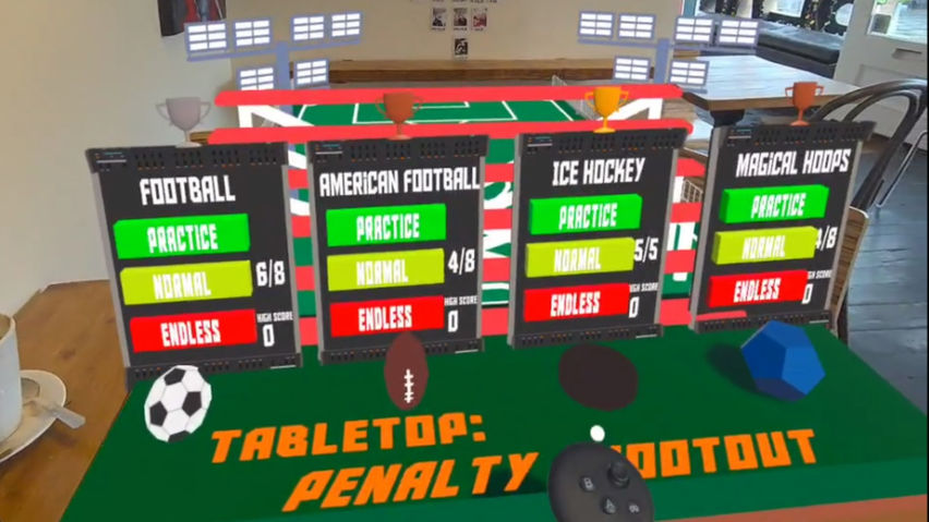 Tabletop Penalty Shootout
