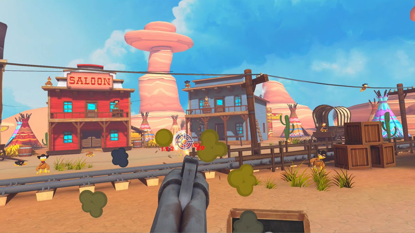 Crazy Chicken VR Blast