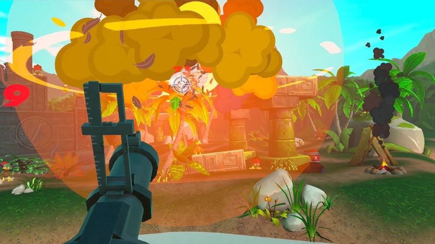 Crazy Chicken VR Blast
