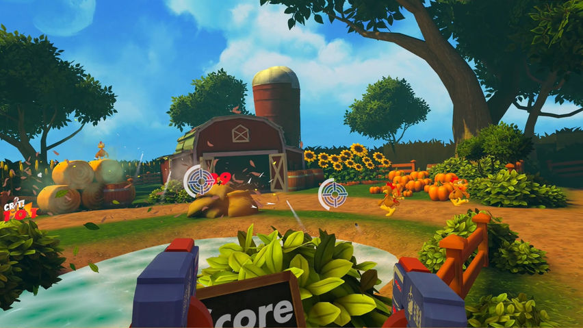 Crazy Chicken VR Blast