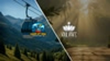 Chair Lift Ride: Mountain Cable Car | Soul Space-Meditation App Breath & Relax