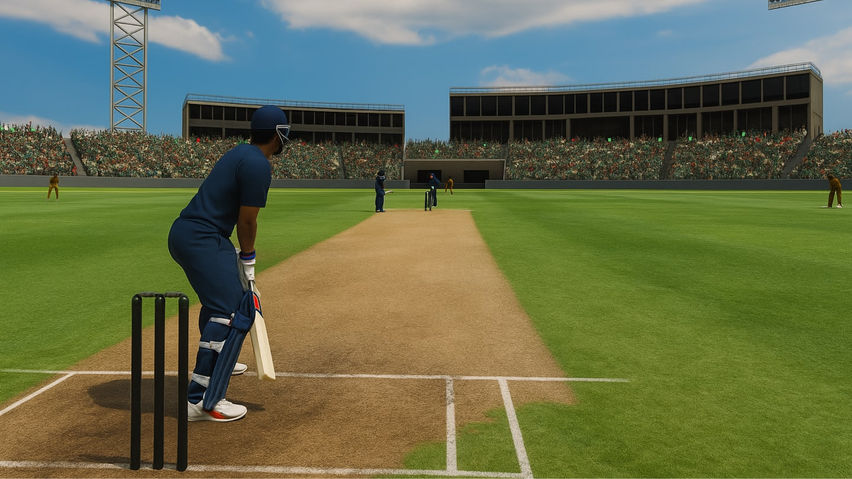 VR Cricket Captain : Cover Drive