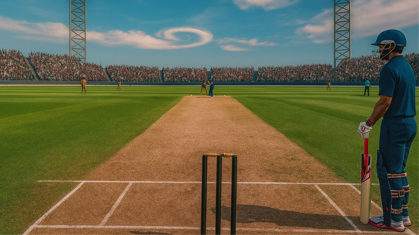 VR Cricket Captain : Cover Drive
