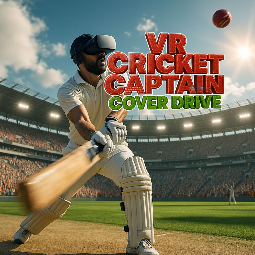 VR Cricket Captain : Cover Drive