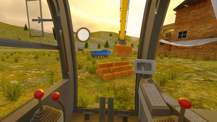 Construction Simulator Crane Driver