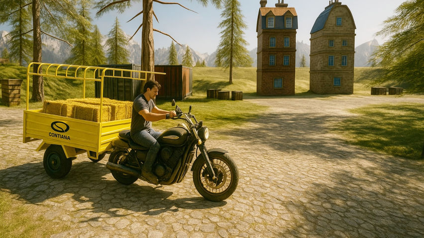Cargo Tricycle Delivery Simulator VR