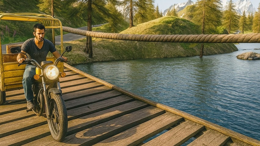 Cargo Tricycle Delivery Simulator VR