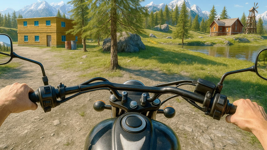 Cargo Tricycle Delivery Simulator VR