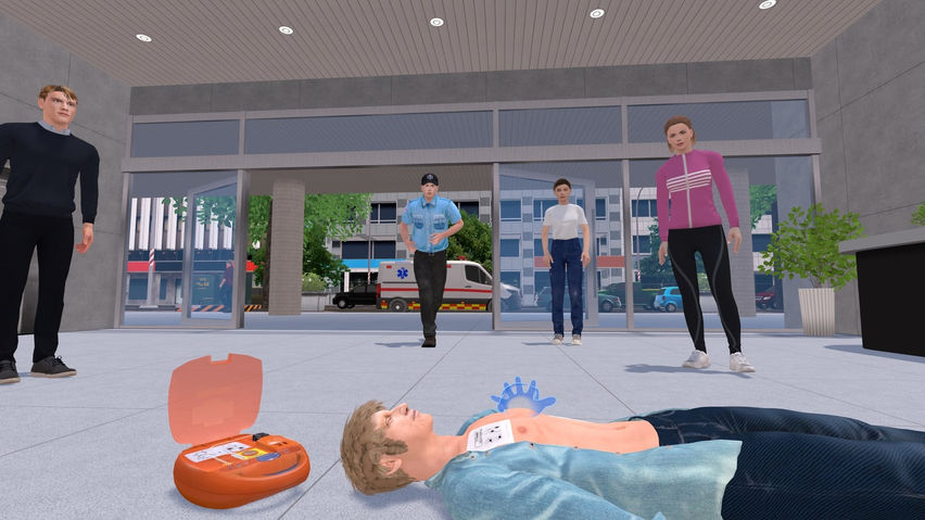 (US) Heartbeat Rescue: CPR+AED MR