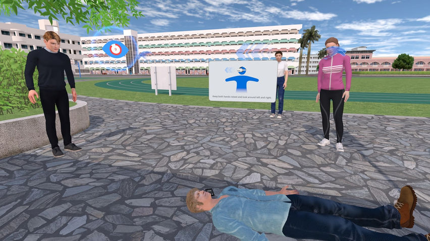 (US) Heartbeat Rescue: CPR+AED MR